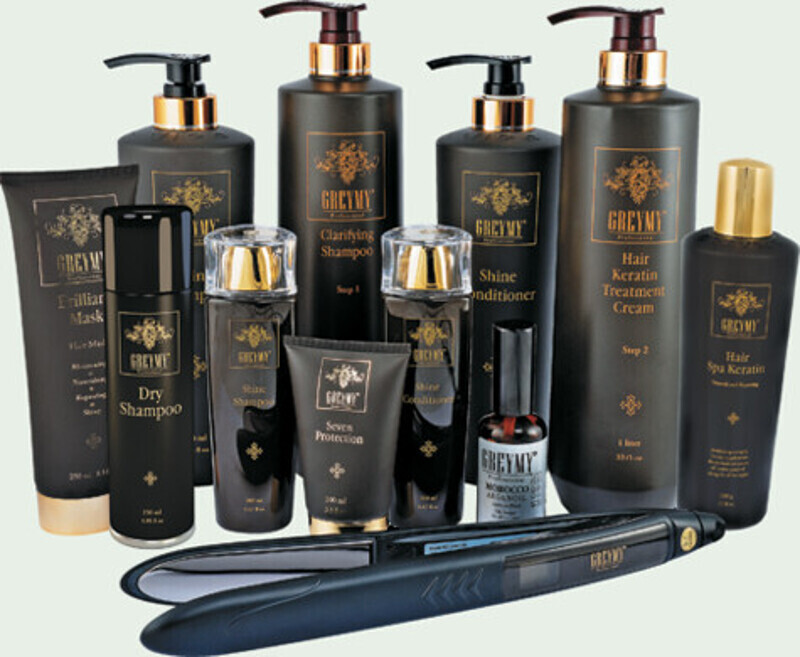 Линия средств Greymy Professional. Фото: Мария Троянкер.