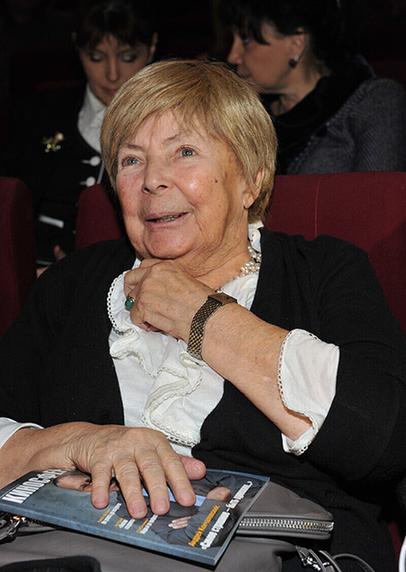 Ольга Аросева на открытии кинофестиваля "Улыбнись, Россия!". Фото: Fotodom.ru.