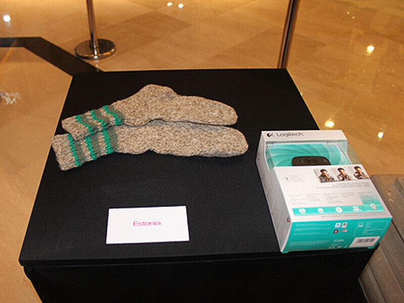 Лот от "Мисс Эстонии". Фото: Гертруда Жигарева.