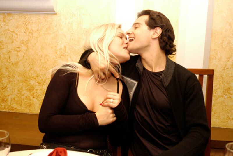 Антон Макарский с женой. Фото: Лилия Шарловская