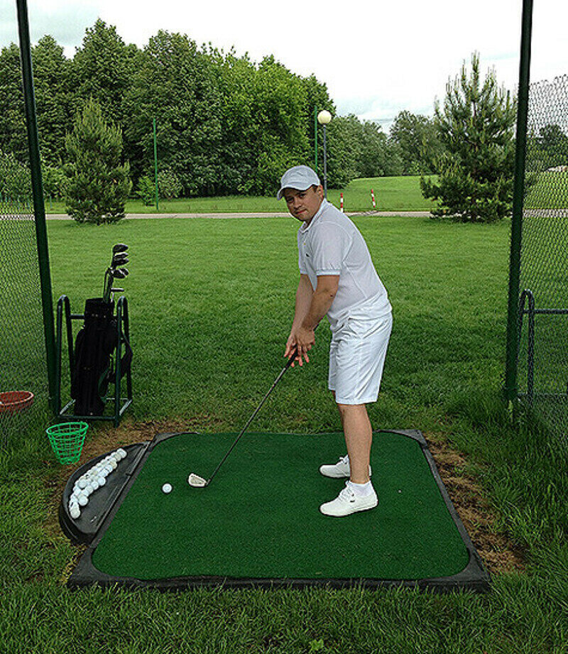 Новое увлечение Андрея Гайдуляна - гольф. Фото: материалы пресс-служб.