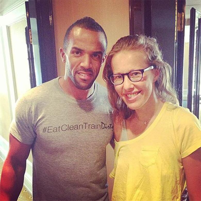 Ксения Собчак и Крейг Дэвид. Фото: Instagram.com.