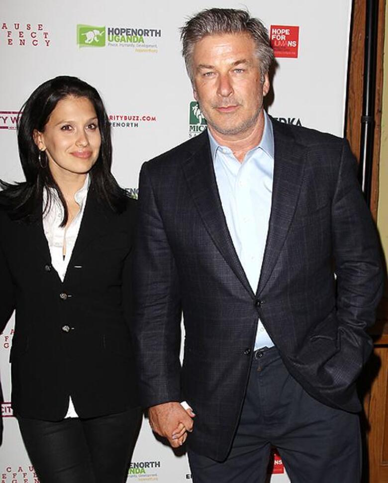 Алек Болдуин и Хилария Томас. Фото: Startracks Photo/Fotodom.ru.