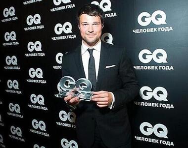 Данила Козловский на премии GQ. Фото: Twitter.com.