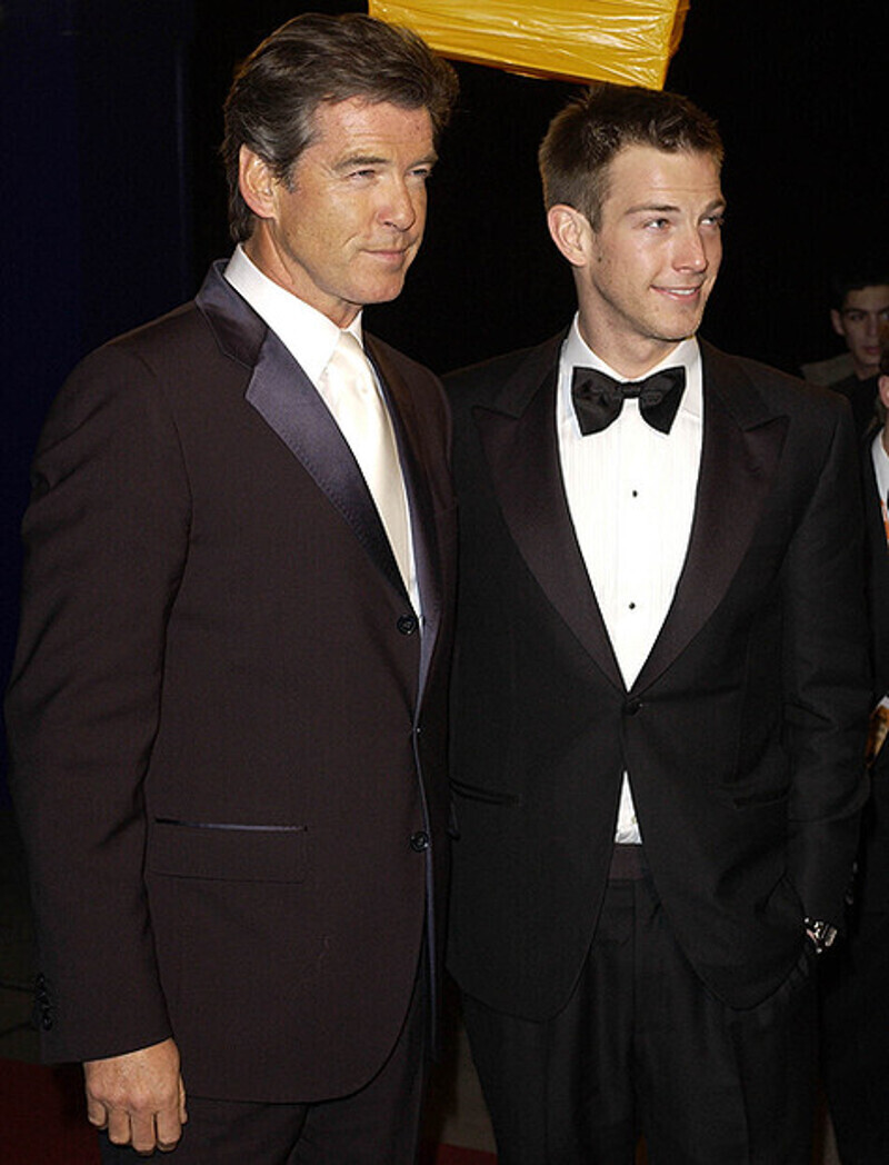 Сына Пирса Бросна-на, Шона, выгнали из Милфилда вопреки просьбам отца. Фото: Camera Press/Fotodom.ru.