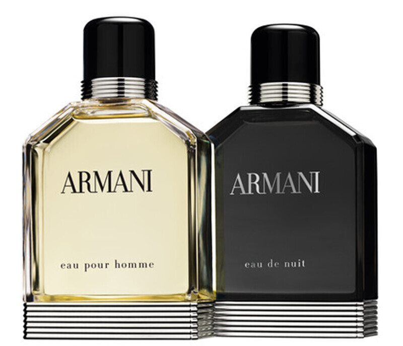 Eau pour Homme и Eau de Nuit от Giorgio Armani. Фото: материалы пресс-служб.