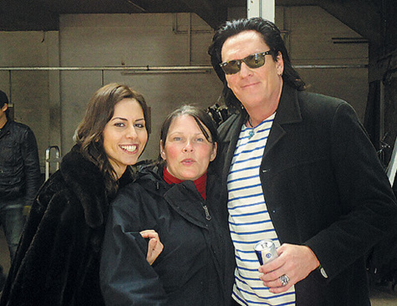 Недавно судьба свела Сабину с  Майклом Мэдсеном. Они встретились на съемочной площадке трагикомедии «Девятое облако». Фото: материалы пресс-служб.