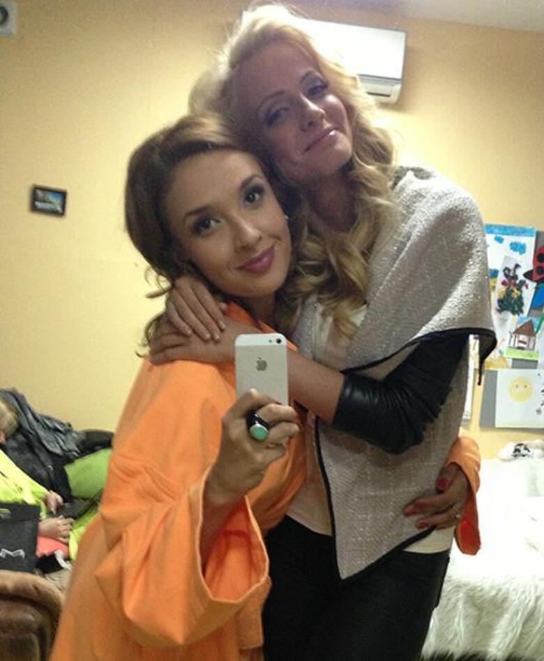 Ольга Дибцева и Полина Максимова.