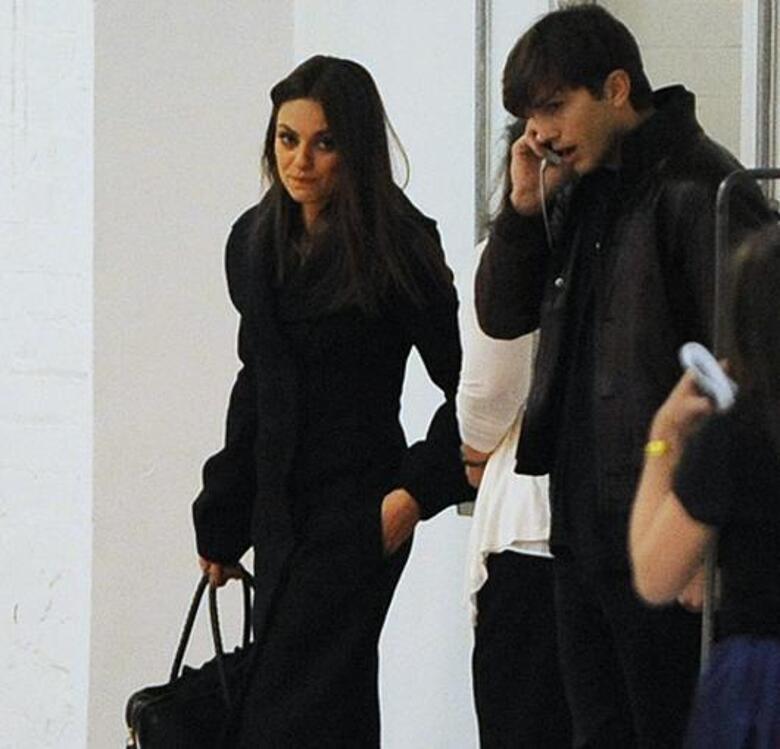 Мила Кунис и Эштон Катчер. Фото: Rex Features/Fotodom.ru.