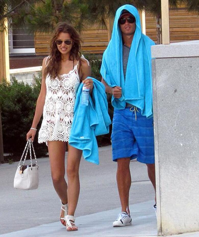 Криштиану Роналду и Ирина Шейк. Фото: Rex Features/Fotodom.ru.