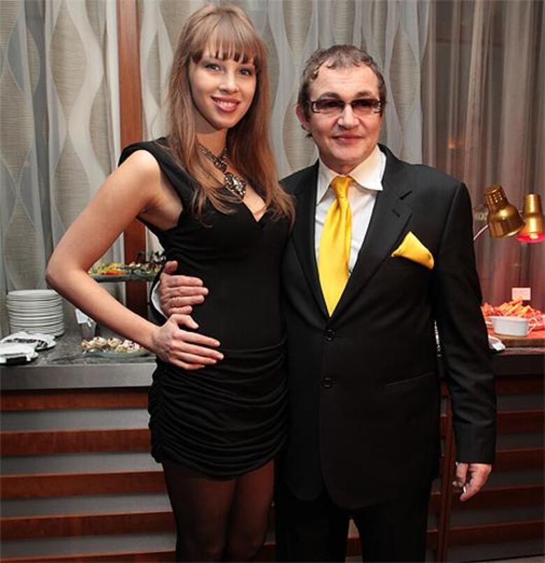 Дмитрий Дибров с женой Полиной.