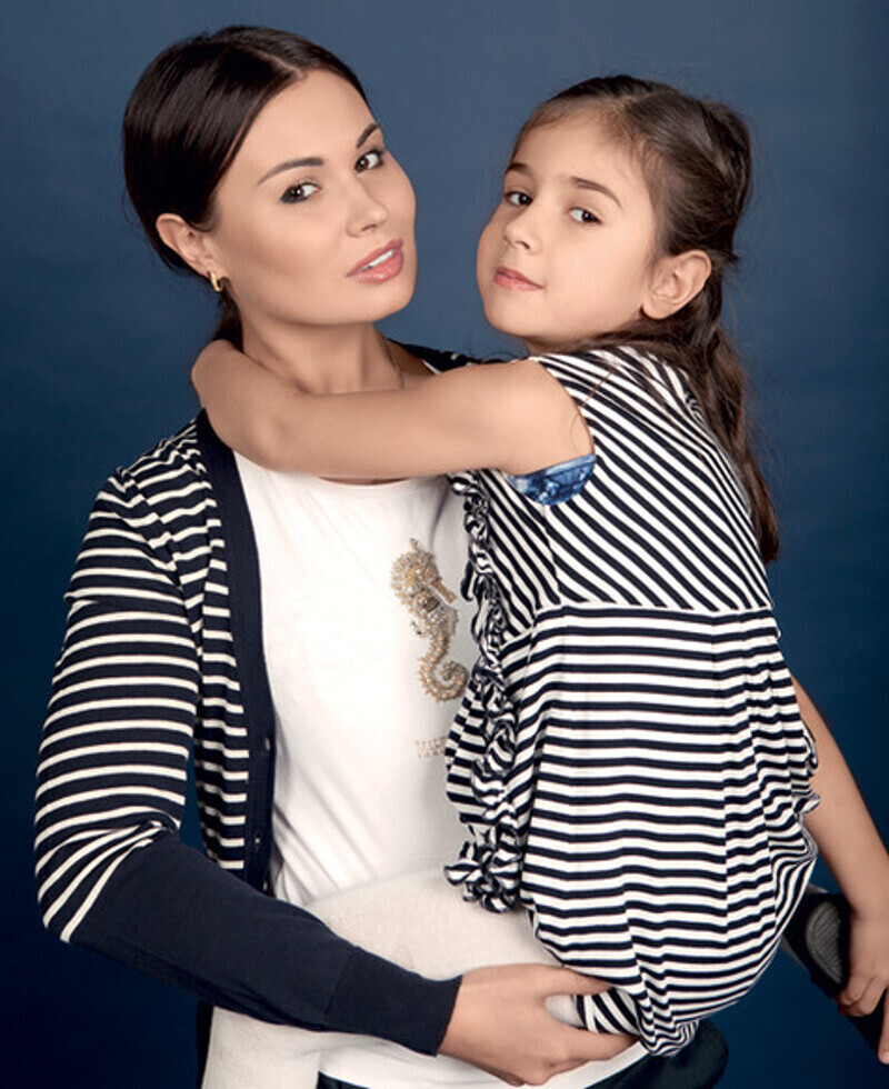 Хотя брак и причинил Анастасии страдания, главное, что на свет появилась дочь Маруся. Фото: Сергей Козловский.