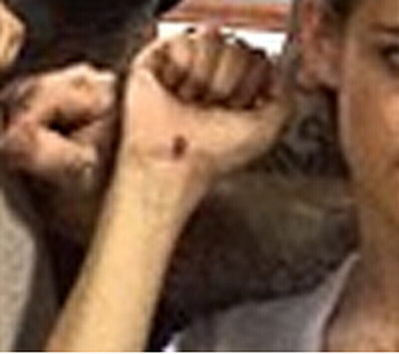 Татуировка Кристен Стюарт очень маленькая. Фото: Instagram.com.