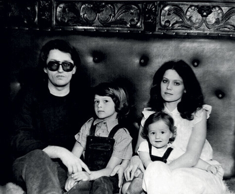 Ольга была женой музыканта почти четверть века, она родила ему двух детей – Даниила и Машу. Фото: личный архив Евгения Додолева.