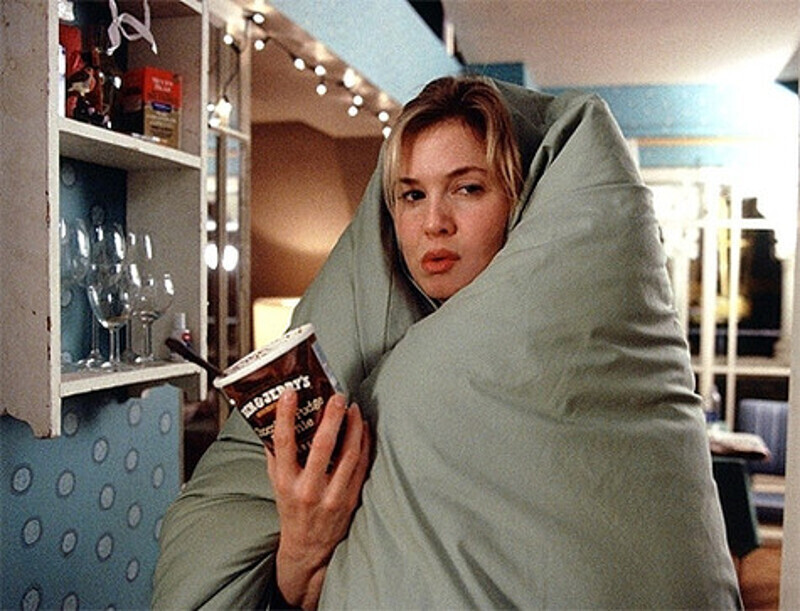 Рене Зелльвегер. Кадр из фильма "Дневник Бриджит Джонс". Фото: www.kinopoisk.ru.