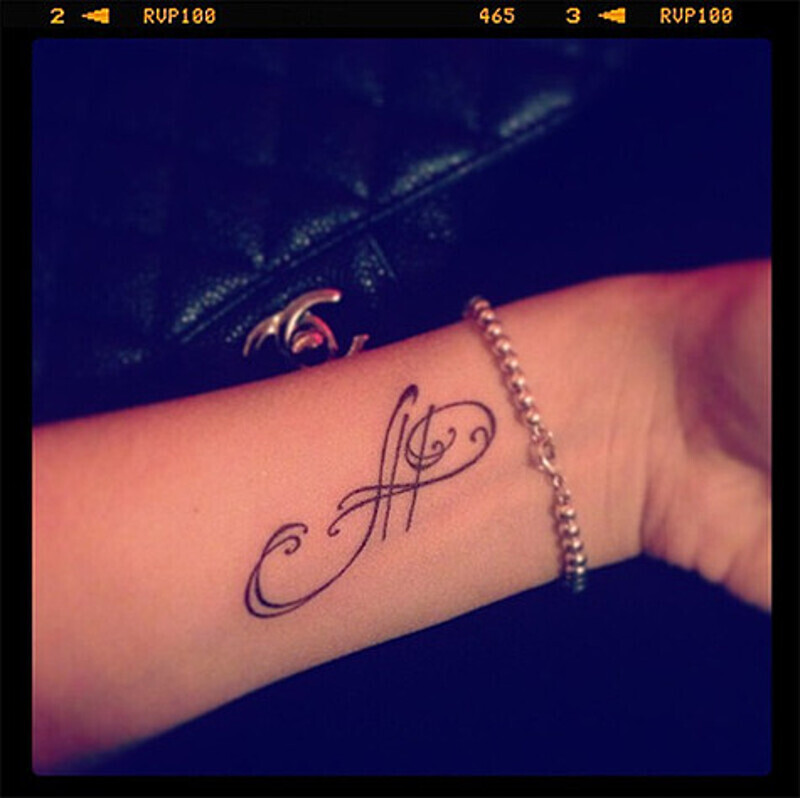 Татуировка Виктории Дайнеко. Фото: Instagram.com.