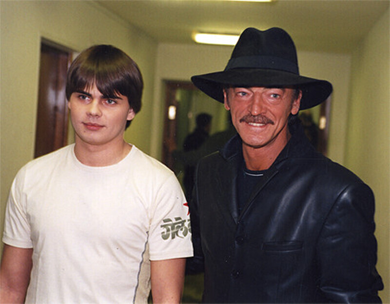 Михаил Боярский с сыном Сергеем. Фото: Геннадий Авраменко.