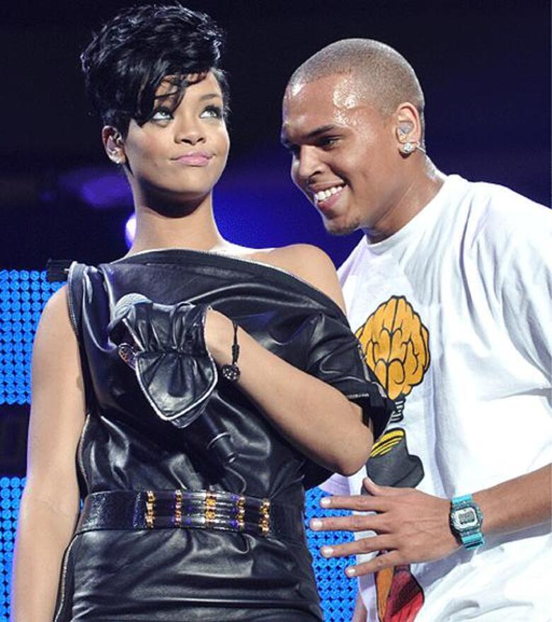 Рианна и Крис Браун. Фото: Rex Features/Fotodom.ru.