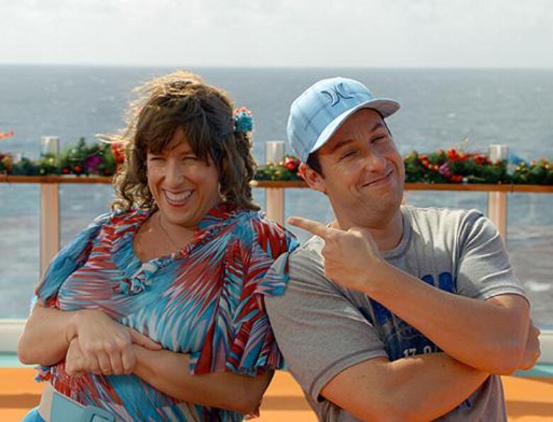 От героини Адама Сэндлера Джил потерял голову сам Аль Пачино. Фото: Rex Features/Fotodom.ru.