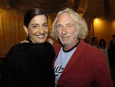 Пьер Ришар с женой Сейлой. Фото: Sipa Press/Fotodom.ru.