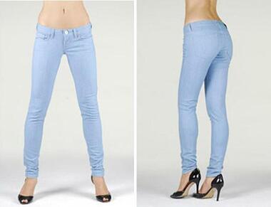 Джинсы меняют цвет в зависимости от температуры. Фото: www.nakedandfamousdenim.com.