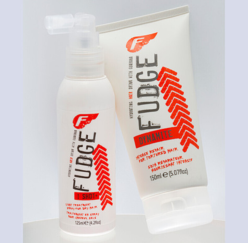Маска для волос Dynamite и спрей-реконструктор 1 Shot+  от  Fudge