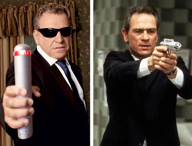 Борис Грачевский/Томми Ли Джонс. Фото: Мигель/кадр из фильма "Люди в черном II".