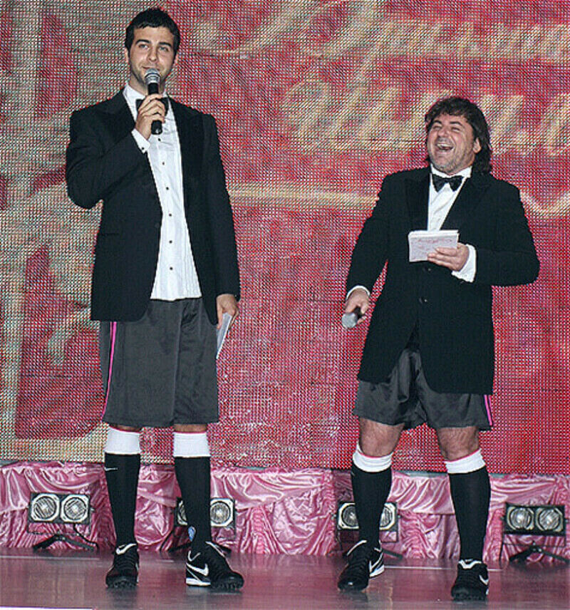 Иван Ургант и Александр Цекало. Фото: Лилия Шарловская.