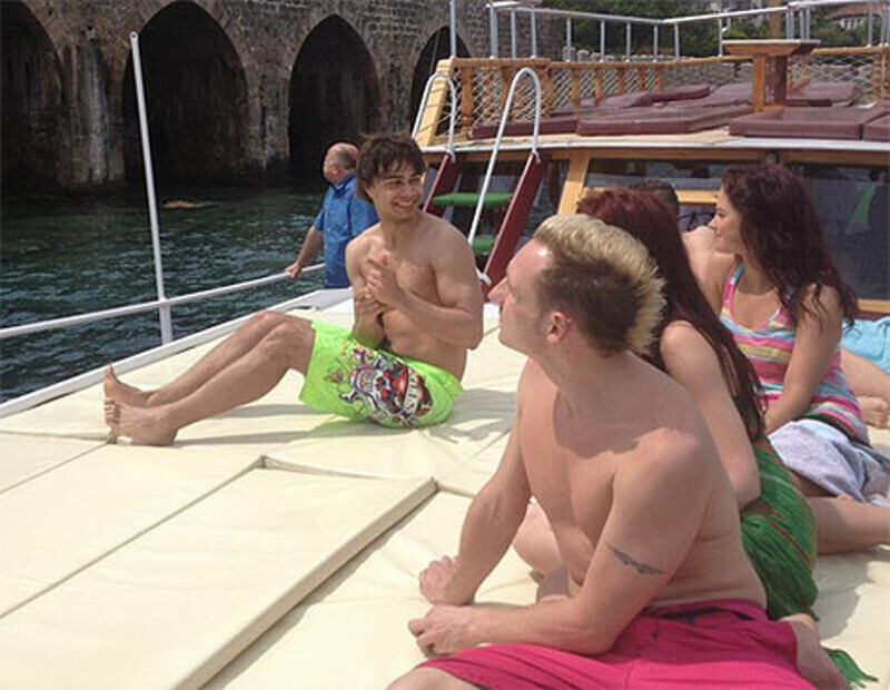 Александр Рыбак успел отдохнуть в Турции. Фото: Facebook.com.