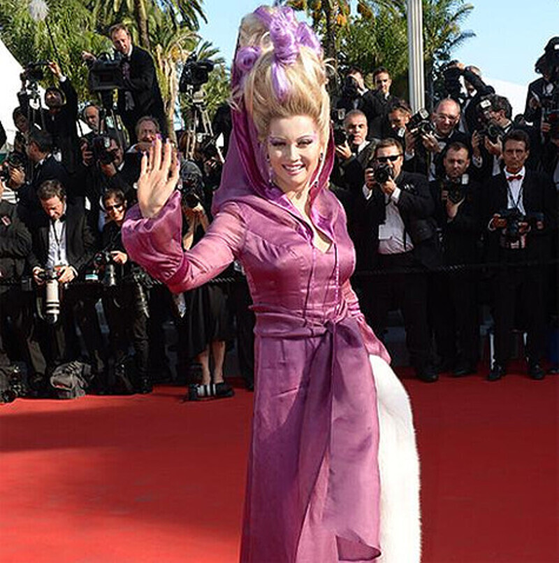 Лена Ленина на Каннском кинофестивале в 2012 году. Фото: материалы пресс-служб.