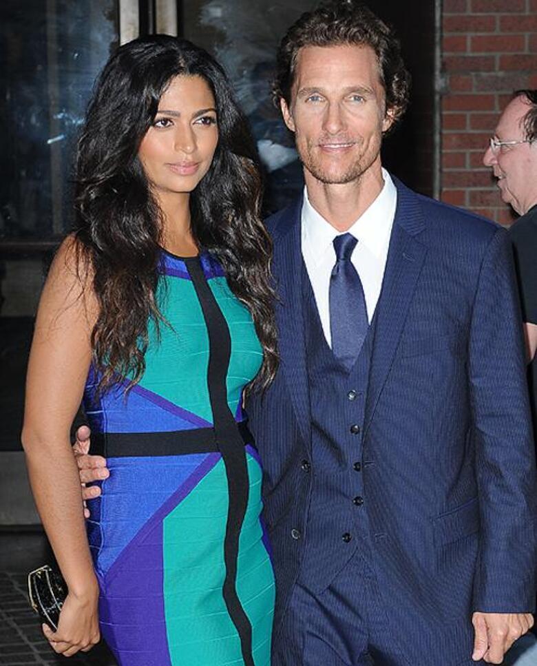 Мэттью МакКонахи и Камила Алвес. Фото: Startracks Photo/Fotodom.ru.