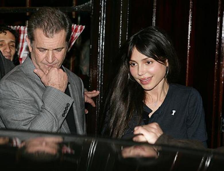 Мел Гибсон и Оксана Григорьева. Фото: Rex Features/Fotodom.ru.