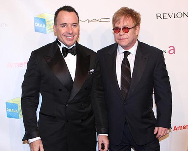 Дэвид Ферниш и Элтон Джон. Фото: Rex Features/Fotodom.ru. 