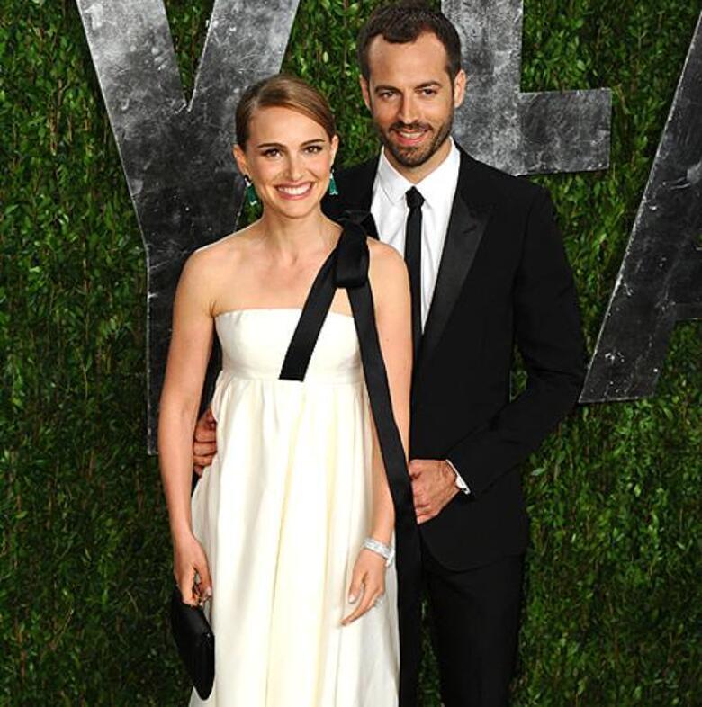 Натали Портман и Бенджамин Мильпье. Фото: Rex Features/Fotodom.ru.