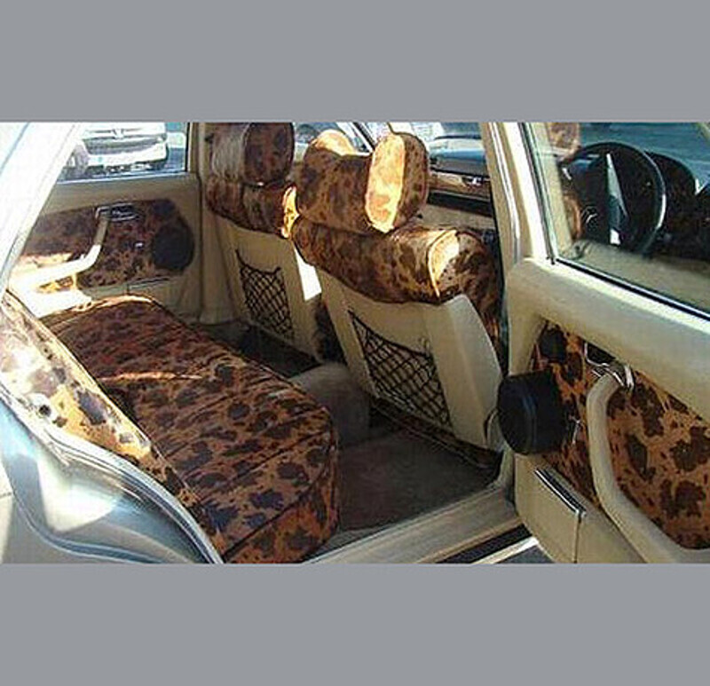 Внутренняя отделка салона.