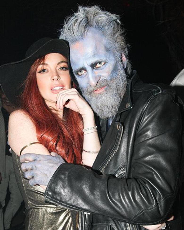 Линдси Лохан на вечеринке в честь Хэллоуина. Фото: Sipa USA/Fotodom.ru.