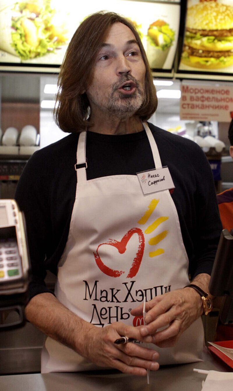 Никас Сафронов. Фото: Наталья Мущинкина.