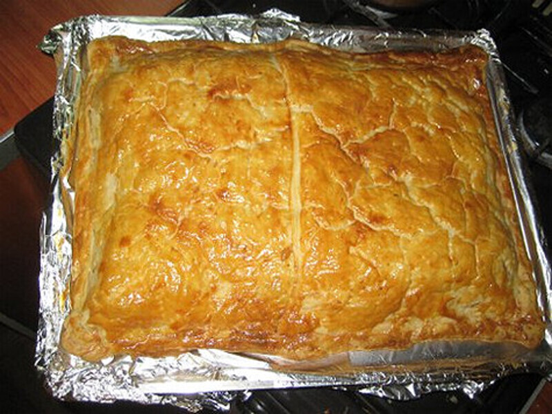 Пирог с рыбой и рисом. Фото: <a href="http://otvetin.ru">Otvetin.ru</a>