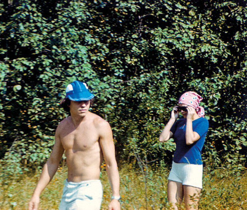 Первые годы семейной жизни. Супруги иногда выбирались в «Щелыково» – актерский дом отдыха в Костромской области. Фото: личный архив Людмилы Поргиной.