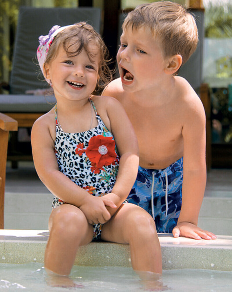 Старшие дети форварда – Артем и Яна. 14 августа 2010 года в семье Аршавина произошло пополнение: его жена родила сына. Фото: личный архив Андрея Аршавина.