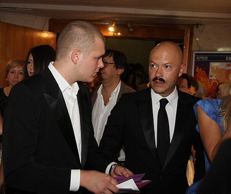 Федор Бондарчук с сыном Сергеем. Фото: Fotodom.ru