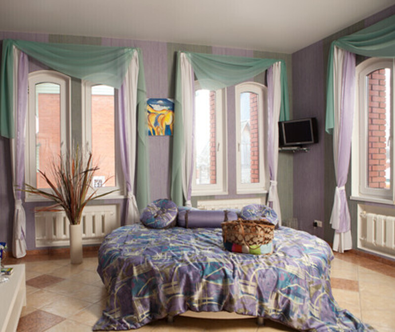 Спальня Елены. Фото: Сергей Козловский.