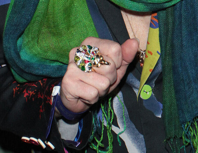 Кольцо Александра Пескова. Фото: Лилия Шарловская.