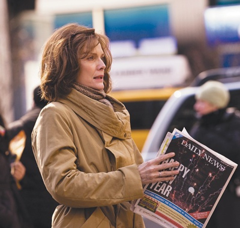 Мишель играет героиню, которая выглядит не совсем эффектно