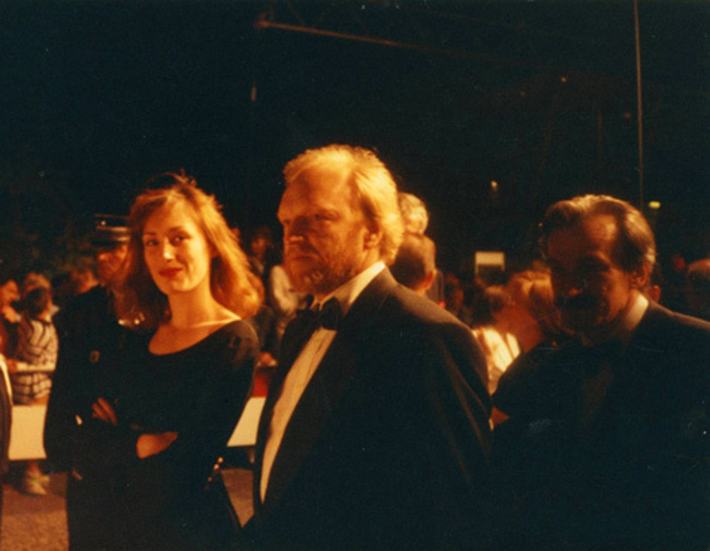 Знаменитый артист со своей последней женой – актрисой Инной Пиварс.