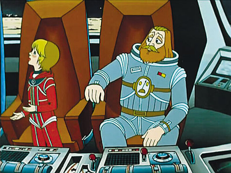 Алиса очень похожа на дочку художницы Натальи Орловой Катю, а капитан Зеленый очень напоминает Кира Булычева.