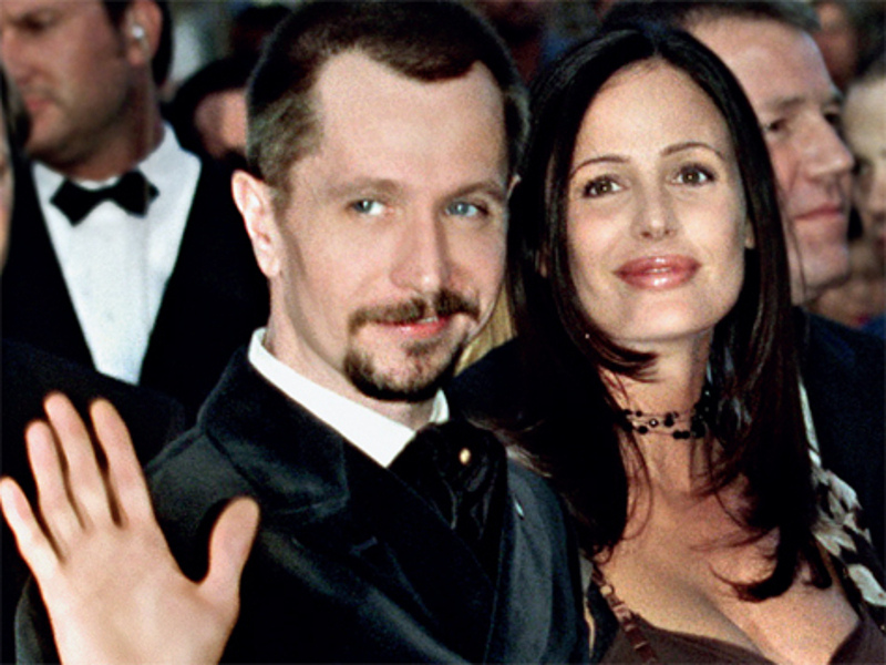 С Доньей Фиорентино Олдман познакомился на курсах анонимных алкоголиков.