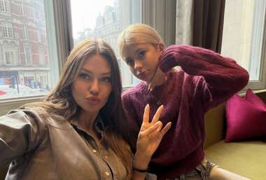 Виктория Боня с дочерью