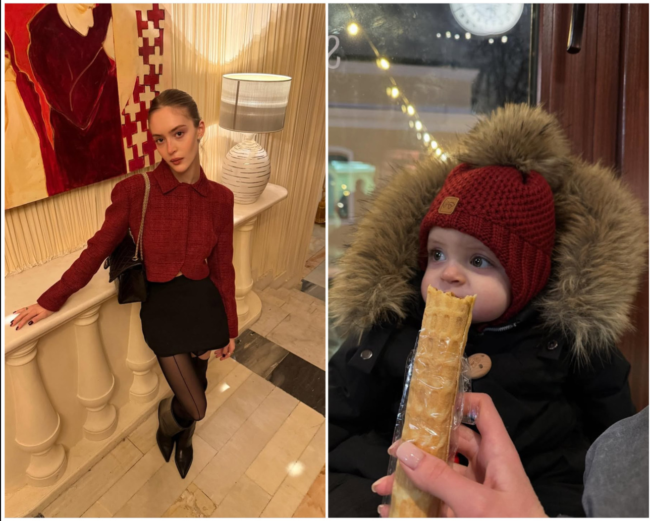 &laquo;Любимая&raquo; внучка Михалкова показала своего маленького сына