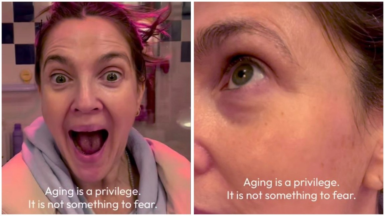 &laquo;До&nbsp;сих пор детское личико&raquo;: показавшая морщины Дрю Бэрримор нарвалась на&nbsp;комплименты